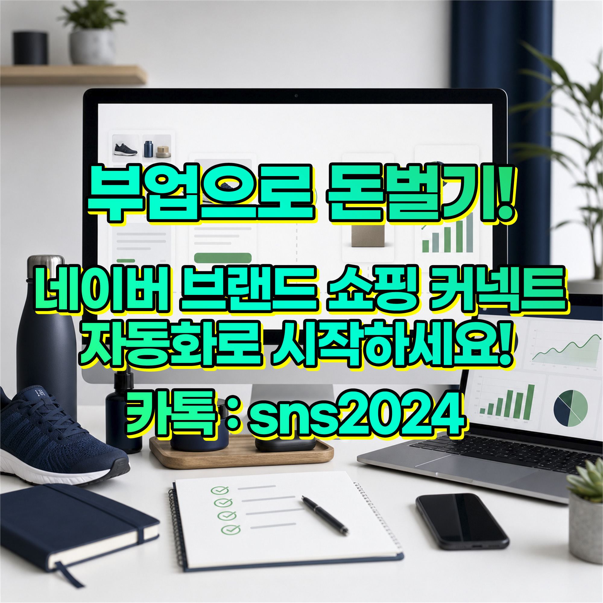 쇼핑커넥트 자동화프로그램 브랜드커넥트 자동화프로그램 부업추천 시작 가이드