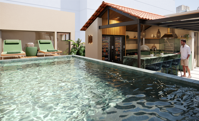 Piscina do Stay 360 Leblon