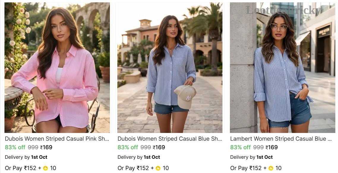Women S Shirts Offer Image