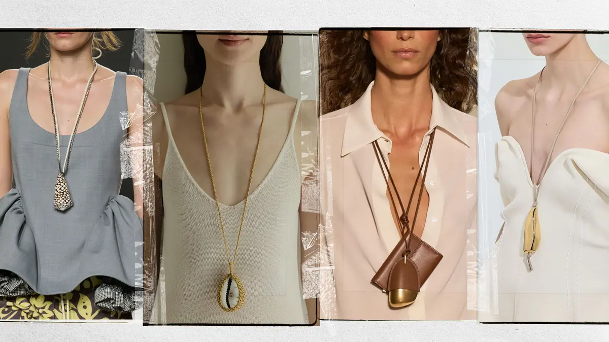 Cord Necklace Makes a Major Comeback