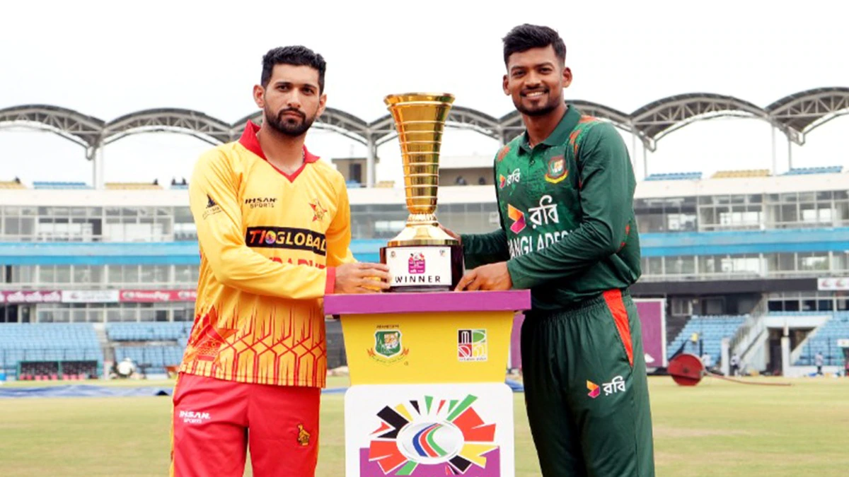 ZIM vs BAN 1st T20I