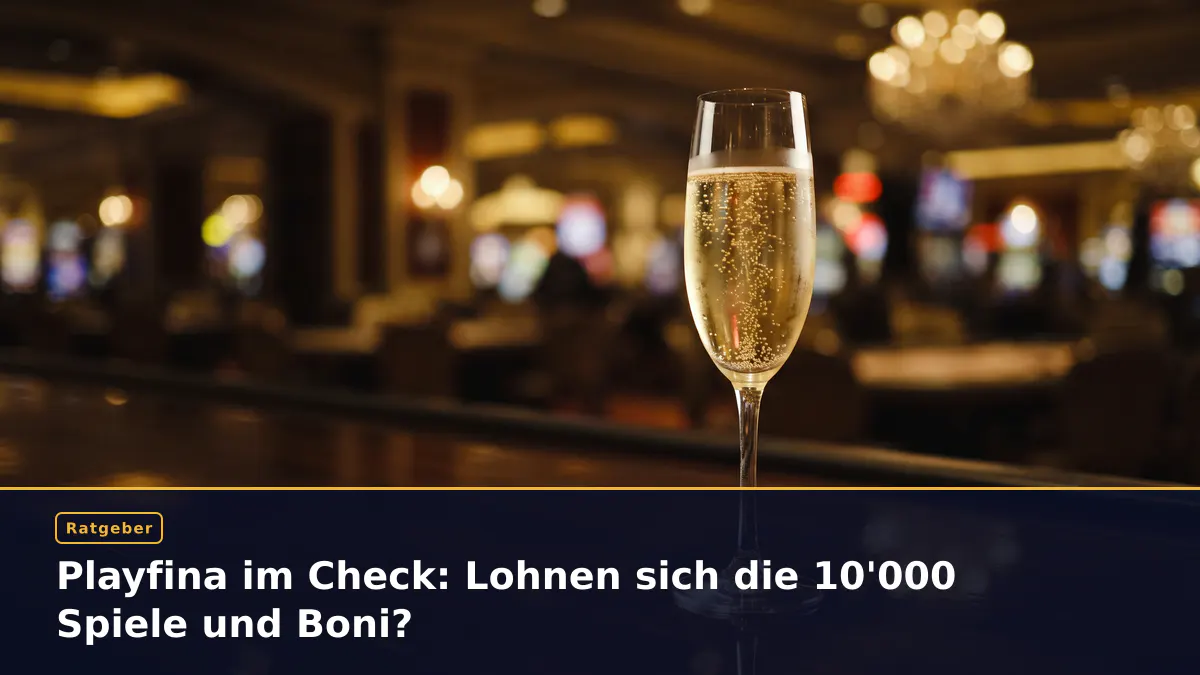 Playfina im Check: Lohnen sich die 10'000 Spiele und Boni?
