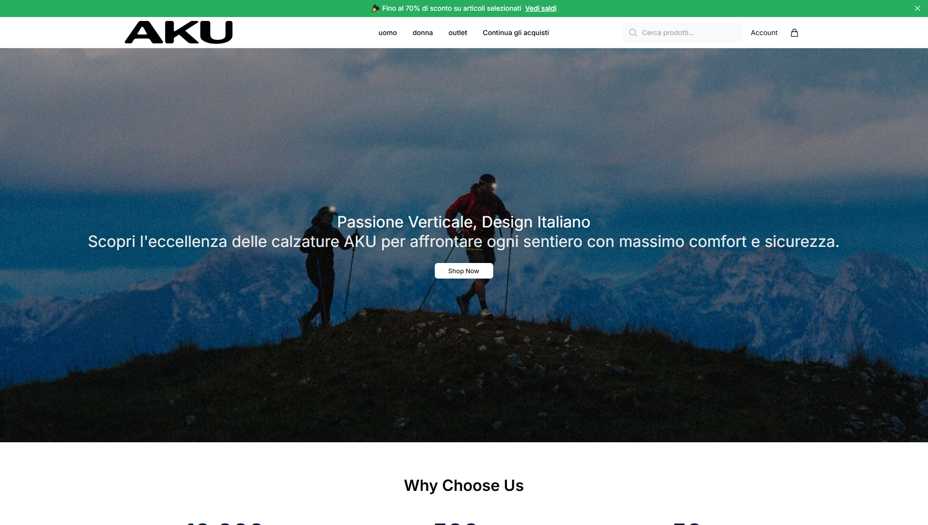 Stored capture of akuoutdoor.shop