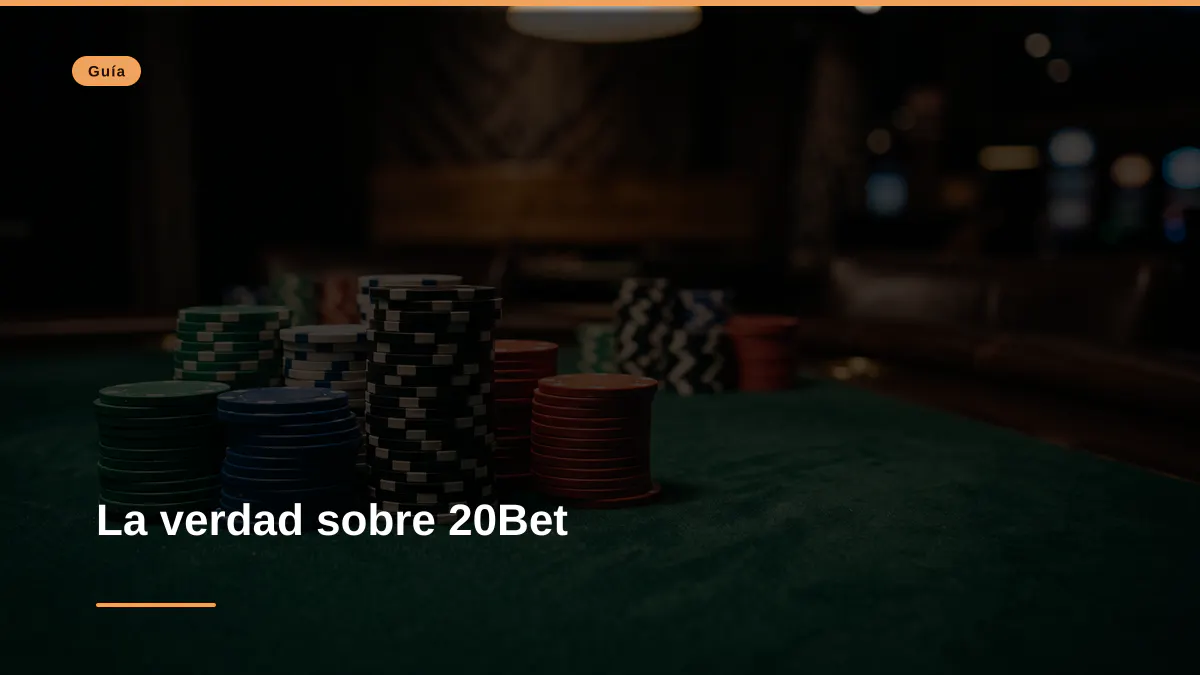 La verdad sobre 20Bet