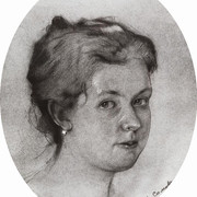 Портрет А А Сомовой Михайловой 1897