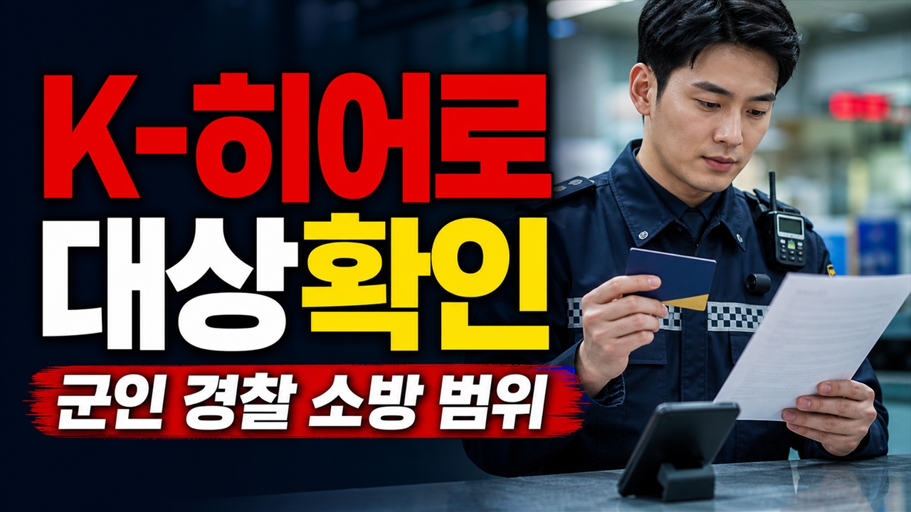 군인·경찰·소방도 삼성전자 감사 페스티벌 30% 대상일까? K-히어로 범위 확인 관련 핵심 정보를 상징적으로 보여주는 썸네일 이미지