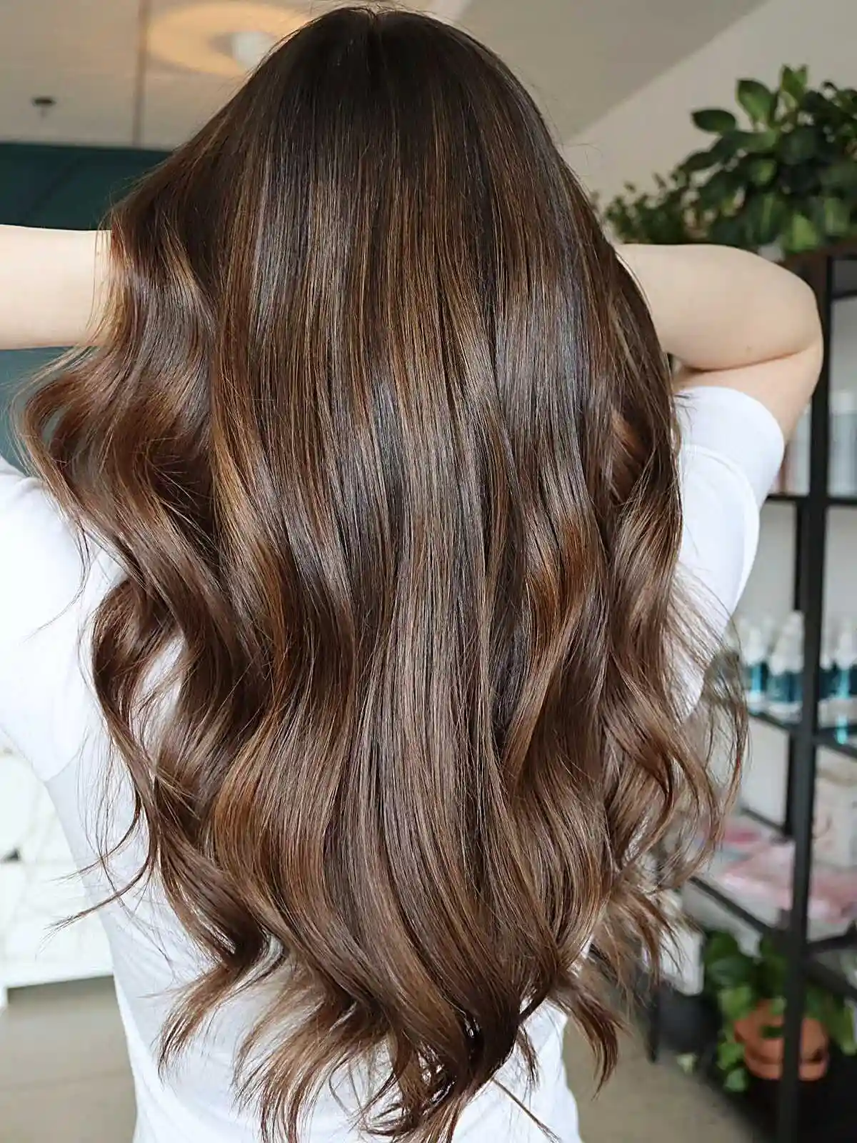 Warm Brown Hair Takes Centre Stage