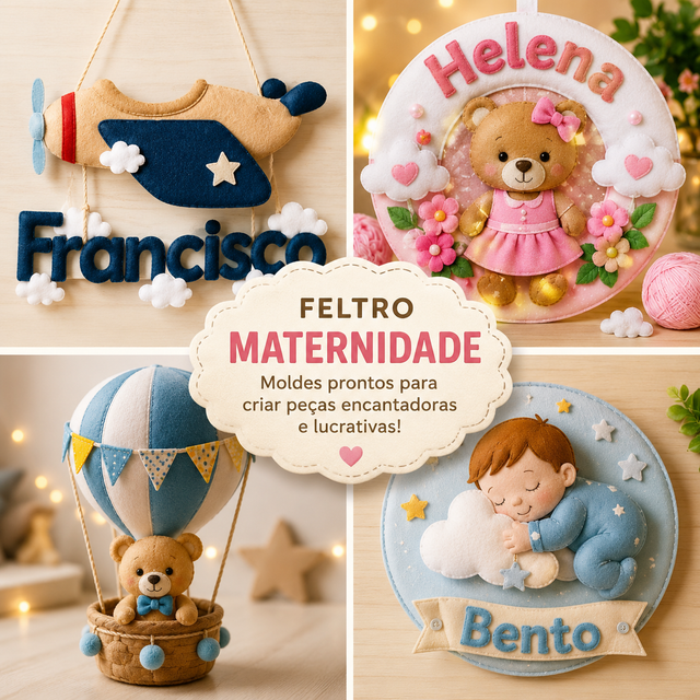 Mockup Feltro Maternidade