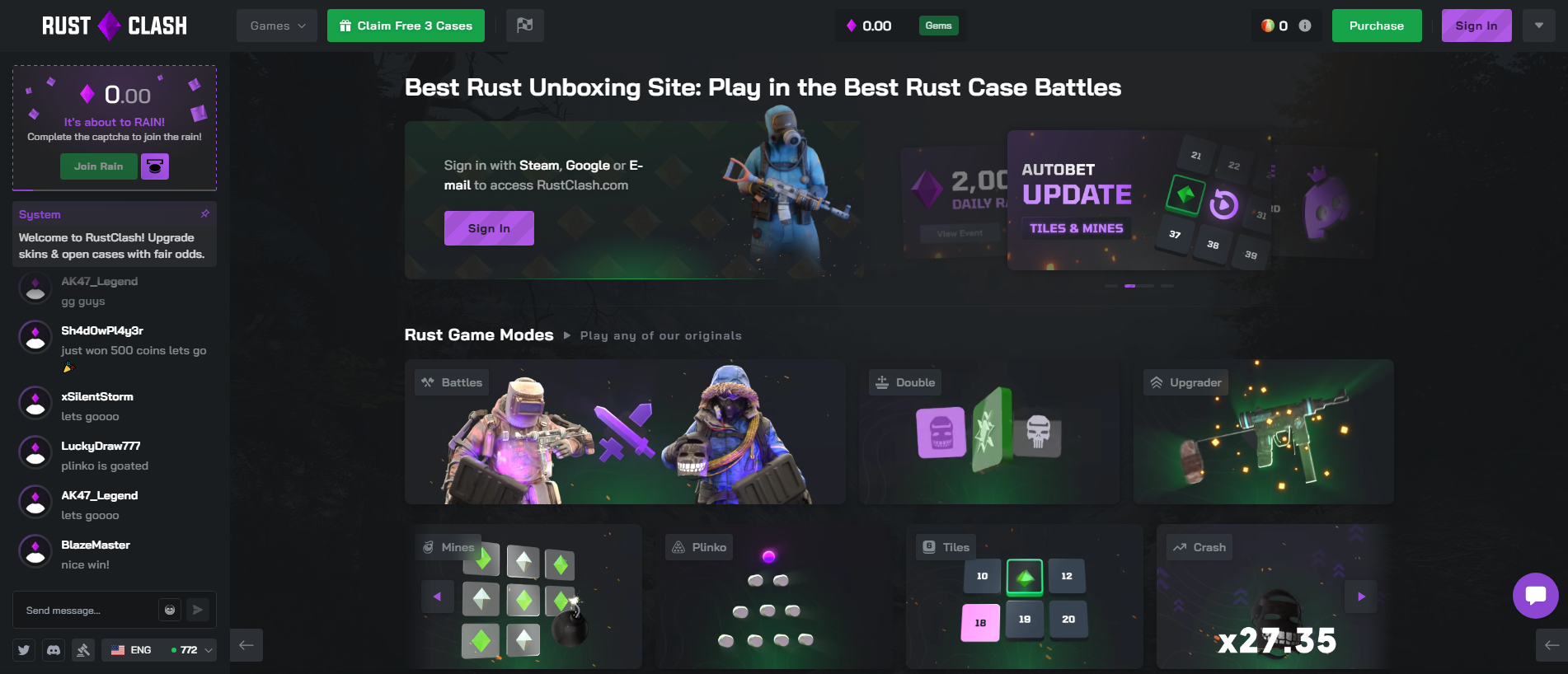 Stored capture of rustclash.org