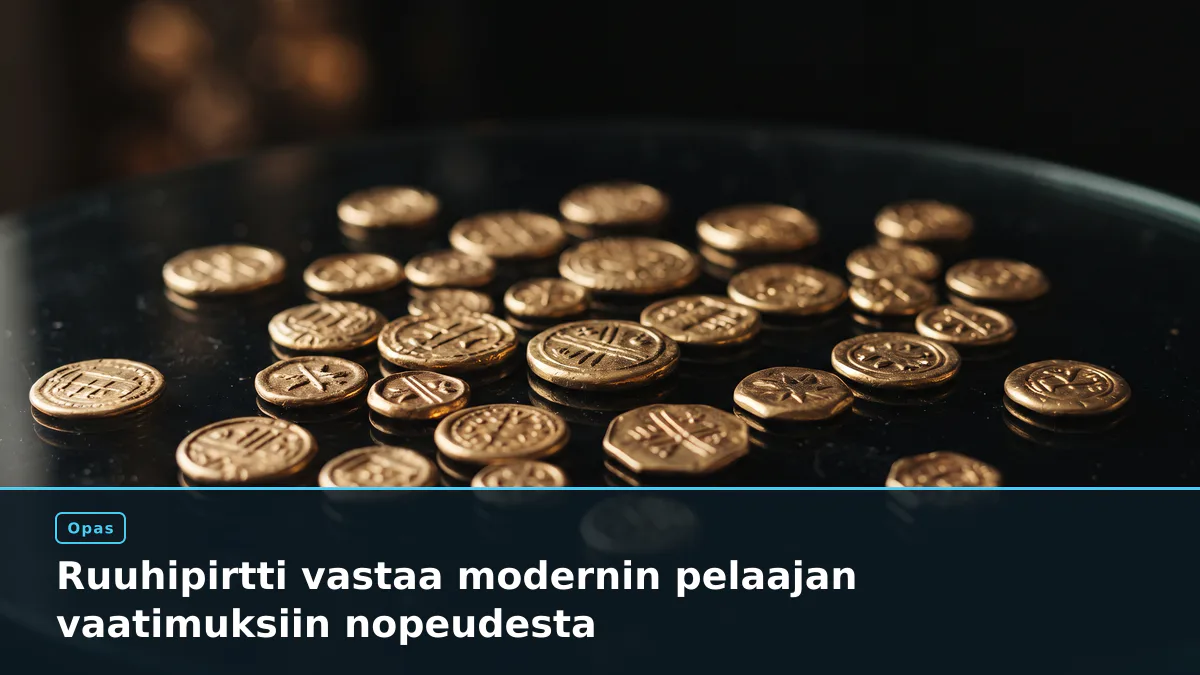 Ruuhipirtti vastaa modernin pelaajan vaatimuksiin nopeudesta