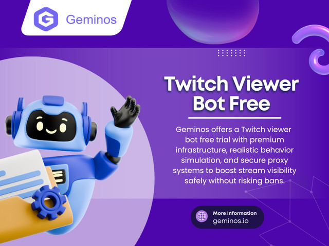 Streams go live regularly, overlays are set, audio is decent, games are chosen carefully—yet the viewer count barely moves. That’s where many streamers start experimenting with tools like a twitch viewer bot free option, hoping to give their channel a push.

Read Our Blogs:
https://tinyurl.com/22rduyhp
https://is.gd/TOUeWB
https://v.gd/LlI2mN

More Links:
https://v.gd/US5Mew
https://is.gd/Z6omgU
https://tinyurl.com/29ctprdx