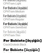 Font-List55