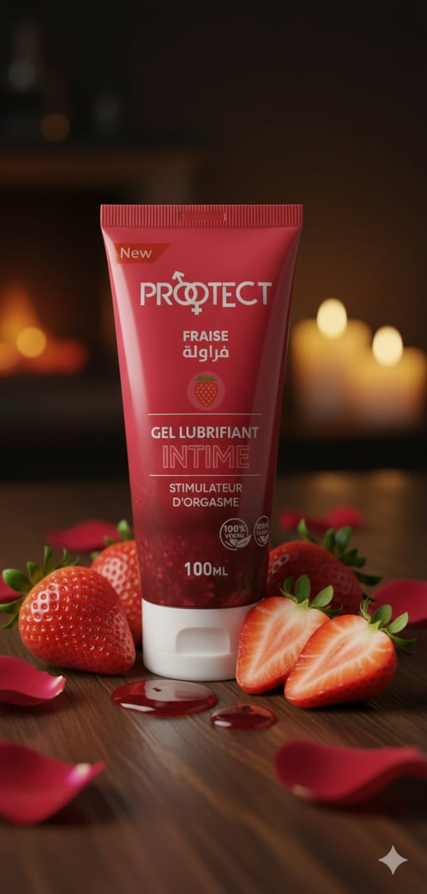 جل PROTECT Intime بالفراولة في أجواء مغربية راقية