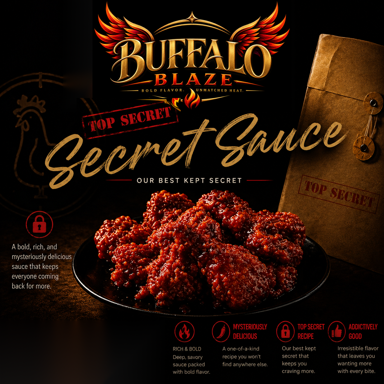 Buffalo Blaze Secret Sauce
