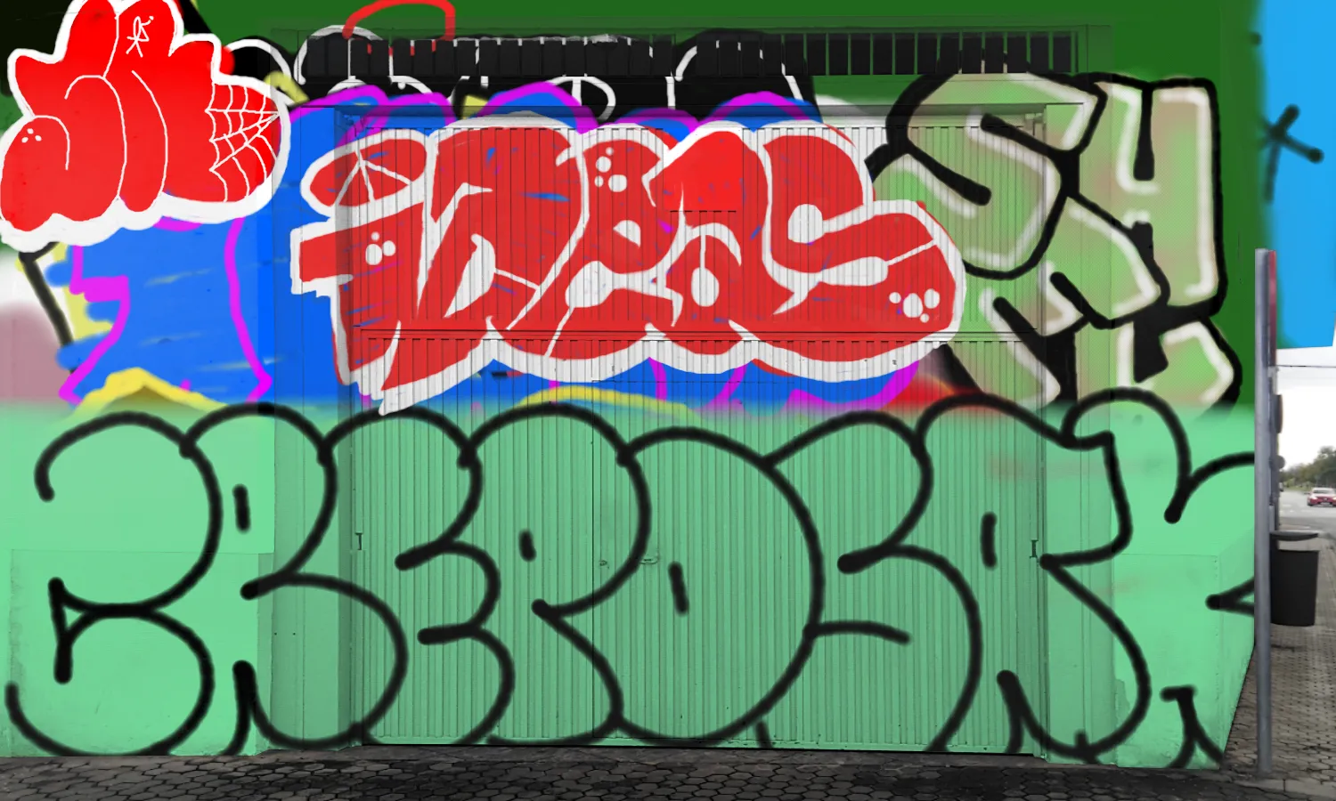 Graffiti artwork by IDEASxARGUE