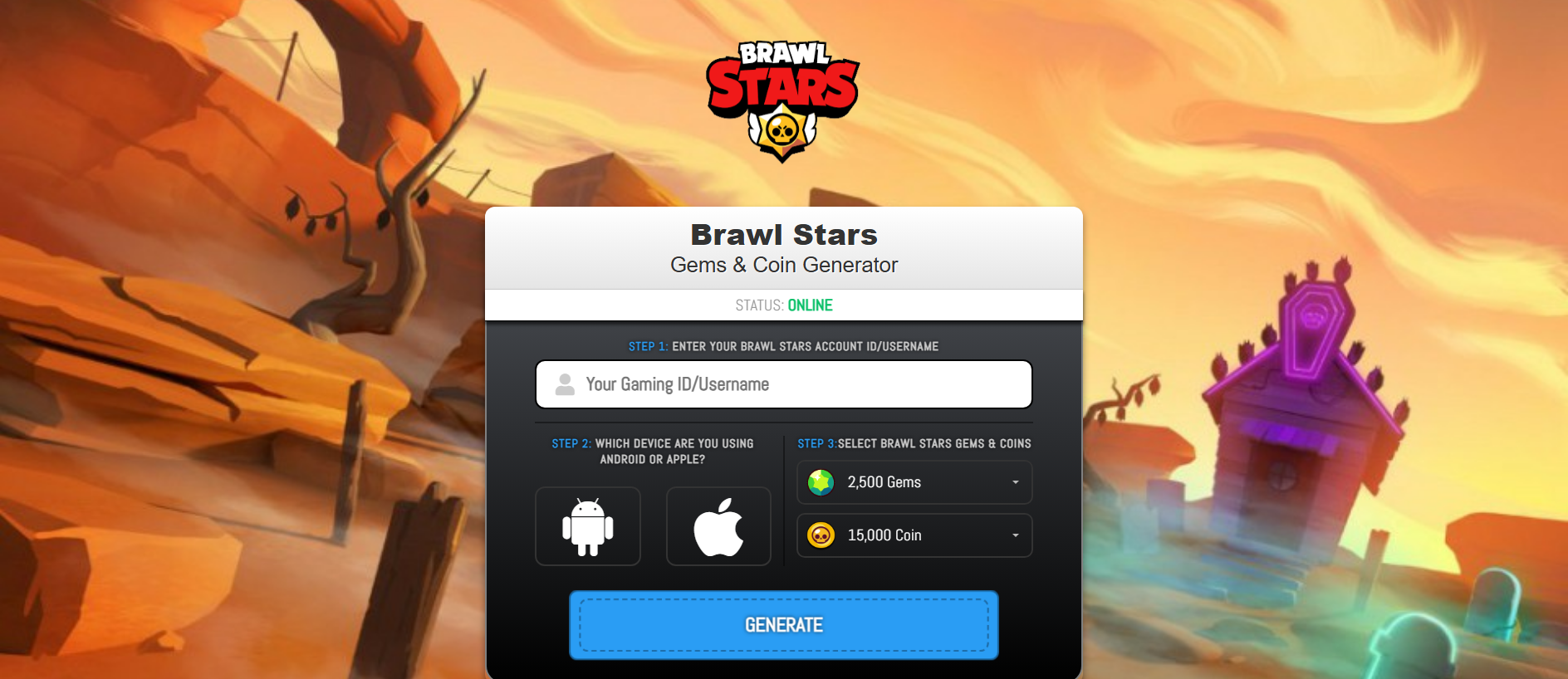Forensic screenshot of brwlstart-redirect.netlify.app showing the phishing page layout