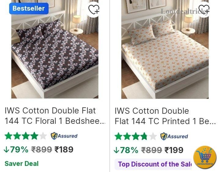 Double Bedsheet Flipkart – Just ₹189 | Best Deal