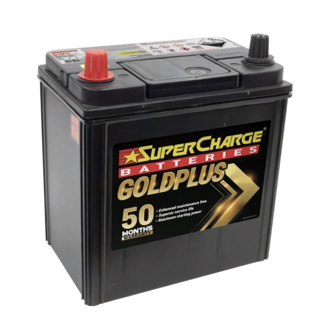SUPERCHARGE GOLD PLUS MF40B20 - 12V 400CCA