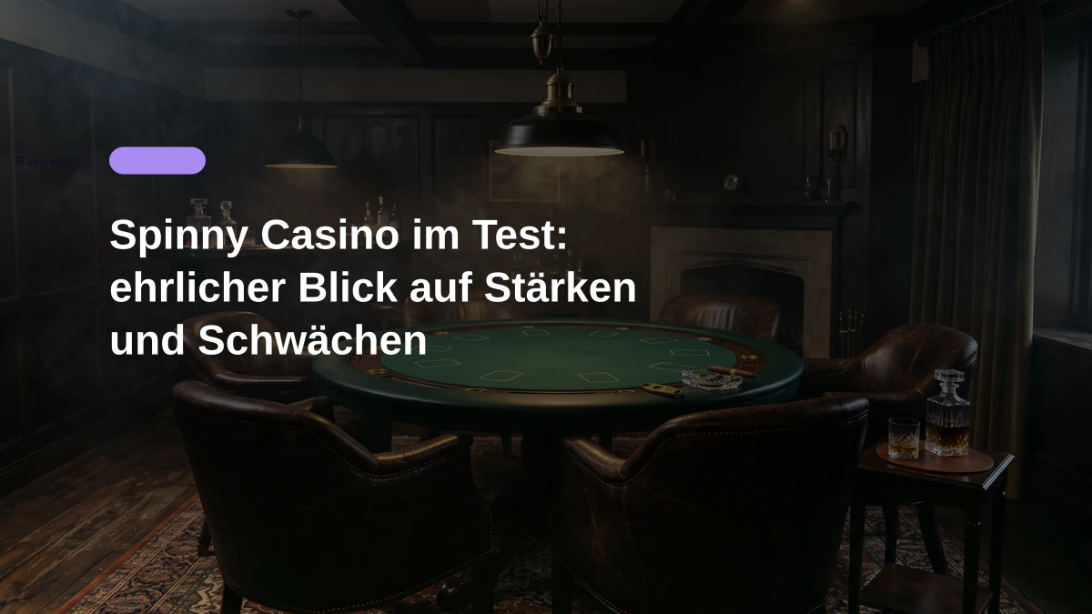Spinny Casino im Test: ehrlicher Blick auf Stärken und Schwächen