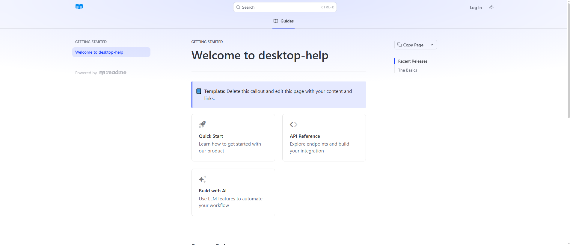 Stored capture of desktop-help.readme.io