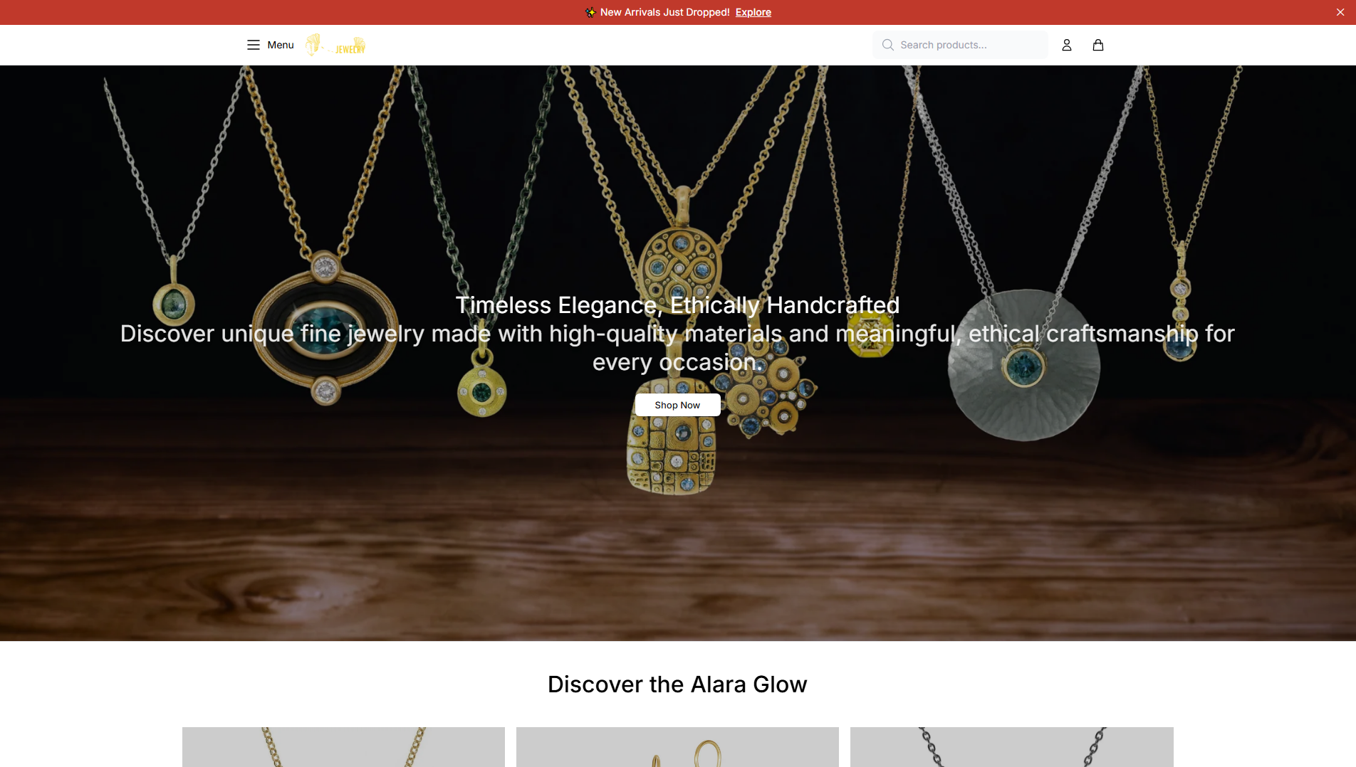 Stored capture of alaraessence.shop
