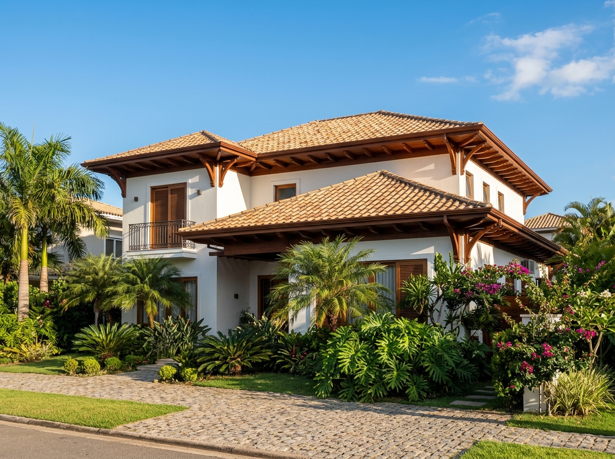 Telhado Colonial de madeira