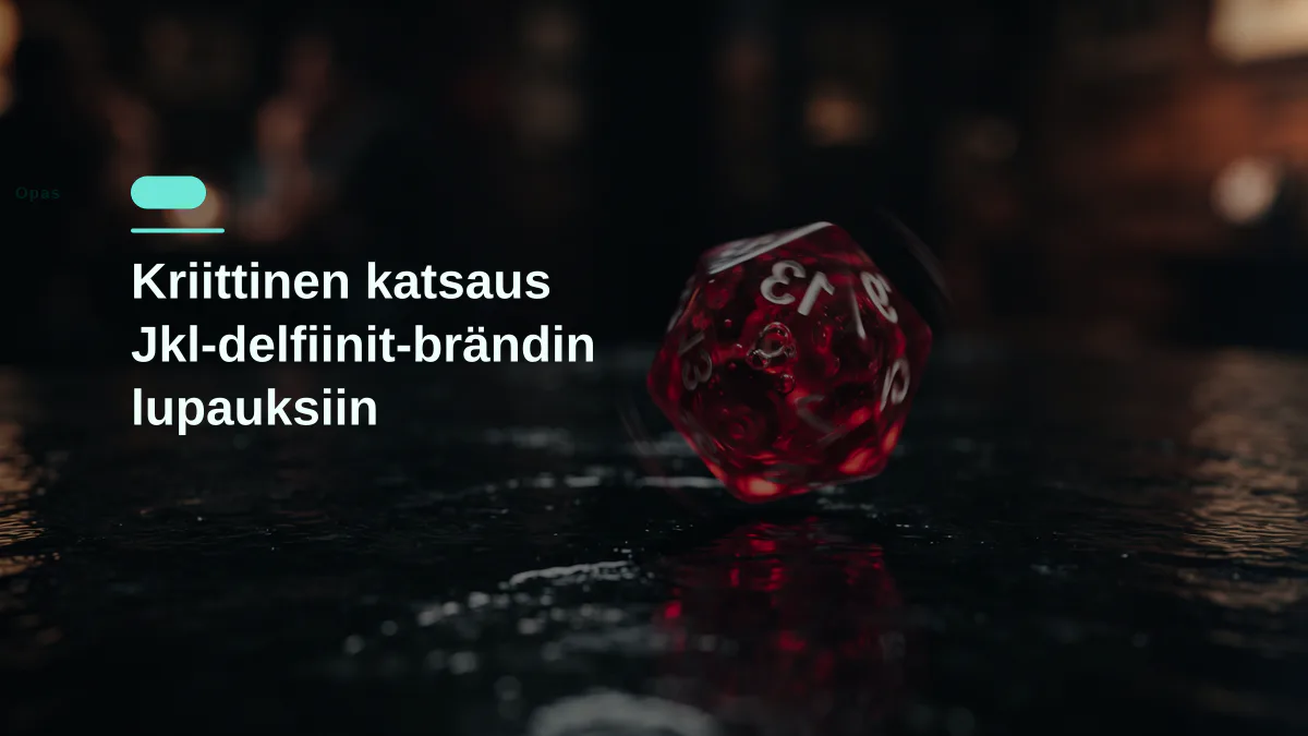 Kriittinen katsaus Jkl-delfiinit-brändin lupauksiin