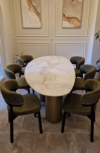 Tables for contemporary Maltese homes