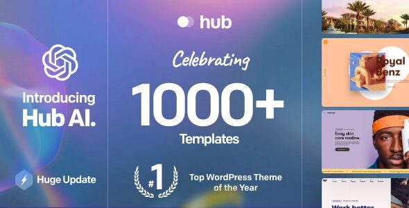 Download Hub 6.0.3 – Responsive Multi-Purpose WordPress Theme
