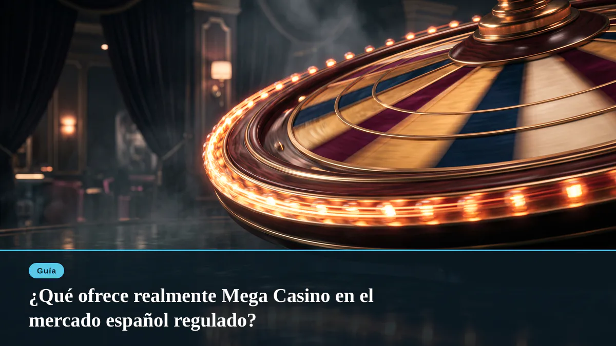 ¿Qué ofrece realmente Mega Casino en el mercado español regulado?