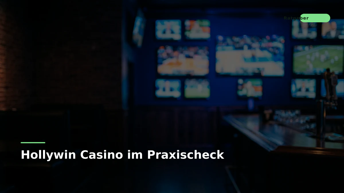 Hollywin Casino im Praxischeck