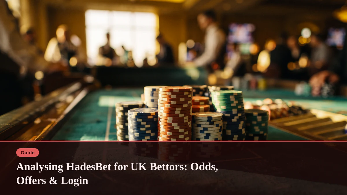 Analysing HadesBet for UK Bettors: Odds, Offers & Login