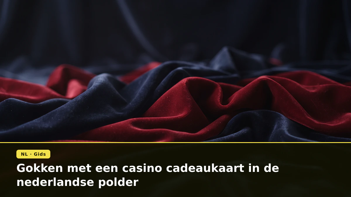 Gokken met een casino cadeaukaart in de nederlandse polder