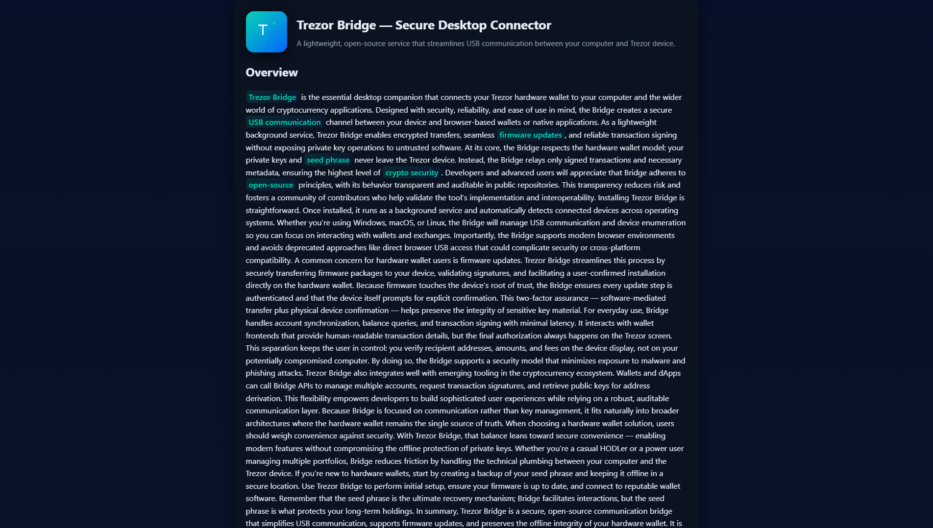 Stored capture of trrezor-briiddge.pages.dev