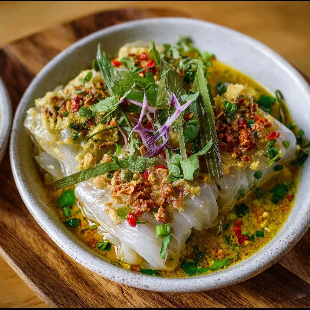 How to Make Cambodian Num Banh Chok Recipe