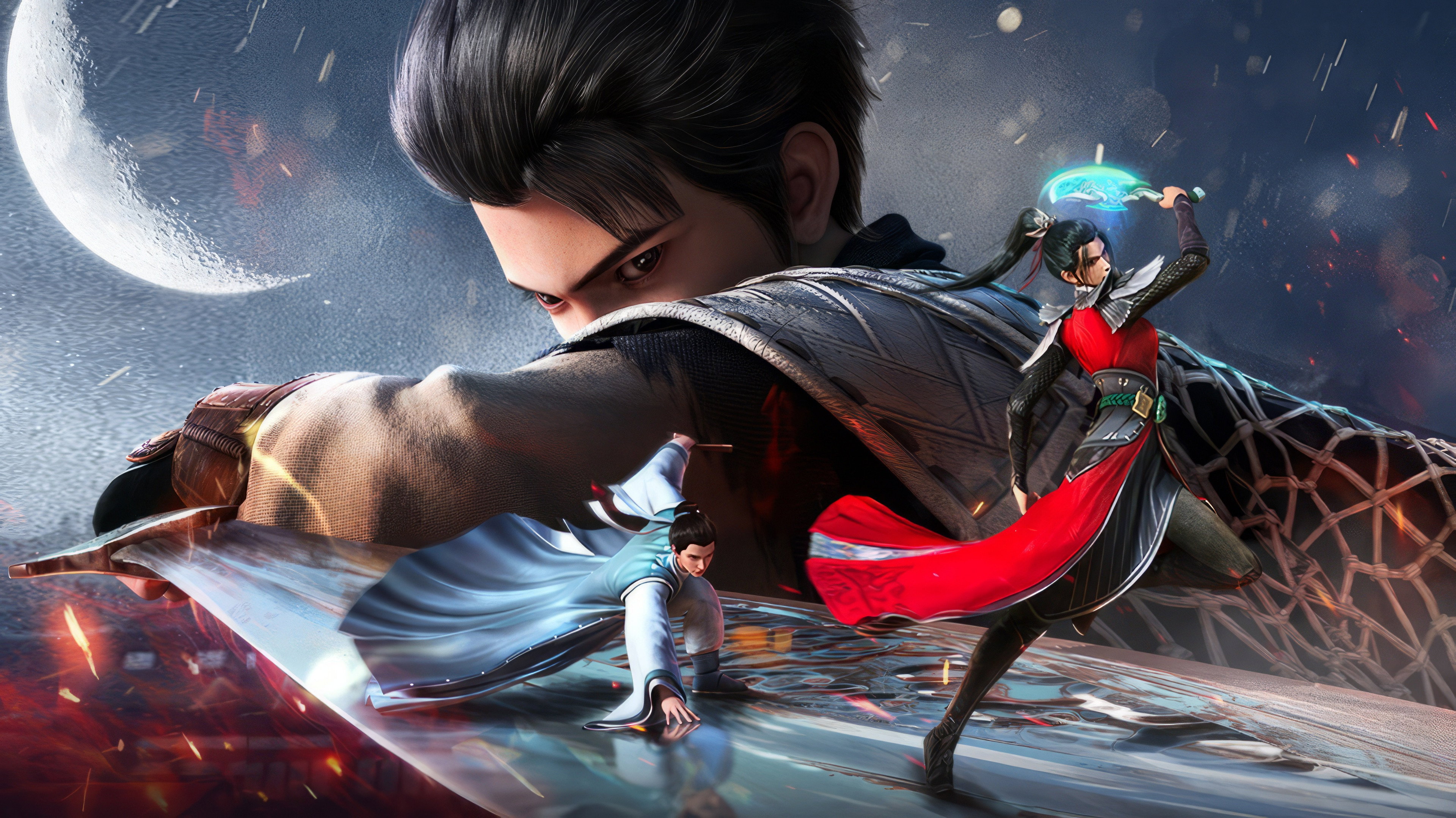 Banner de Jinwu Guard The Wind Rises In Jinling