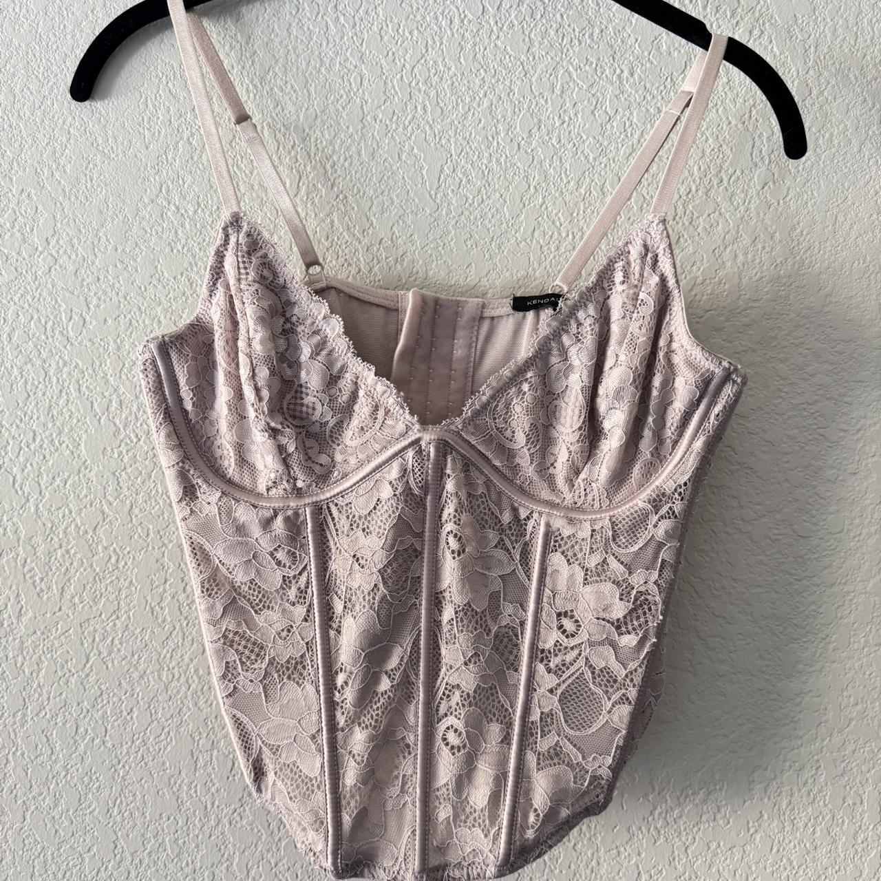 KENDALL + KYLIE Women's Pink Corset