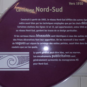 Explication Carrelage Métro Nord-Sud