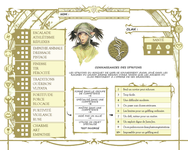 Feuille-spriton