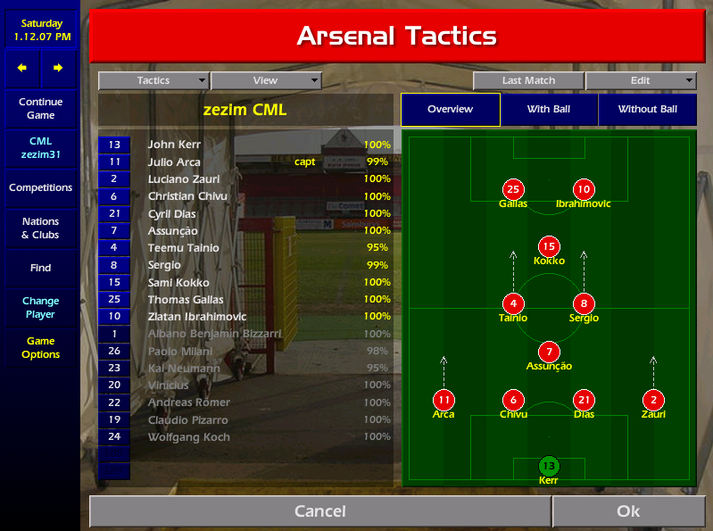 CML Submitted Squads - Page 25 - Championship Manager 2001/2002 Forums