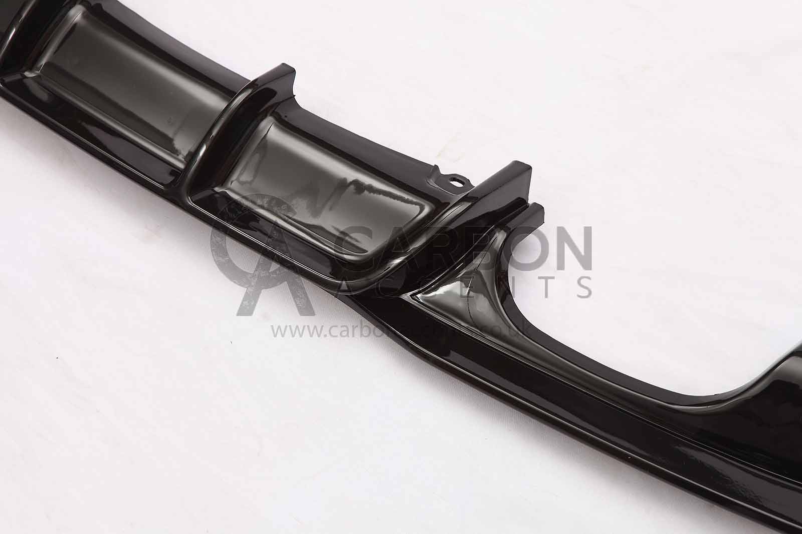 BMW 3 Series F30 F31 M Sport Twin Exhaust Rear Diffuser Gloss Black 12-19