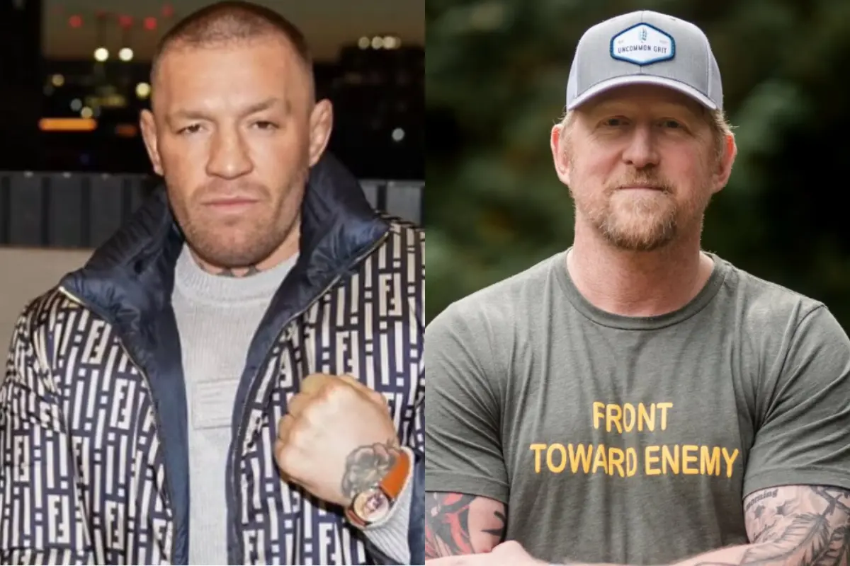 Conor McGregor Gets Historic Glove from Navy SEAL