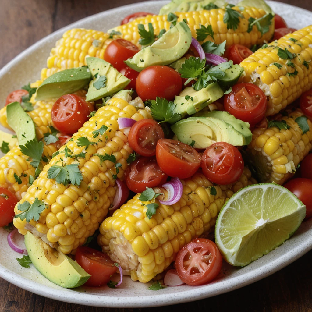 Summer Corn Salad with Avocado: Refreshing!