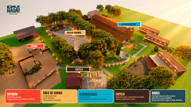 Mapa do evento
