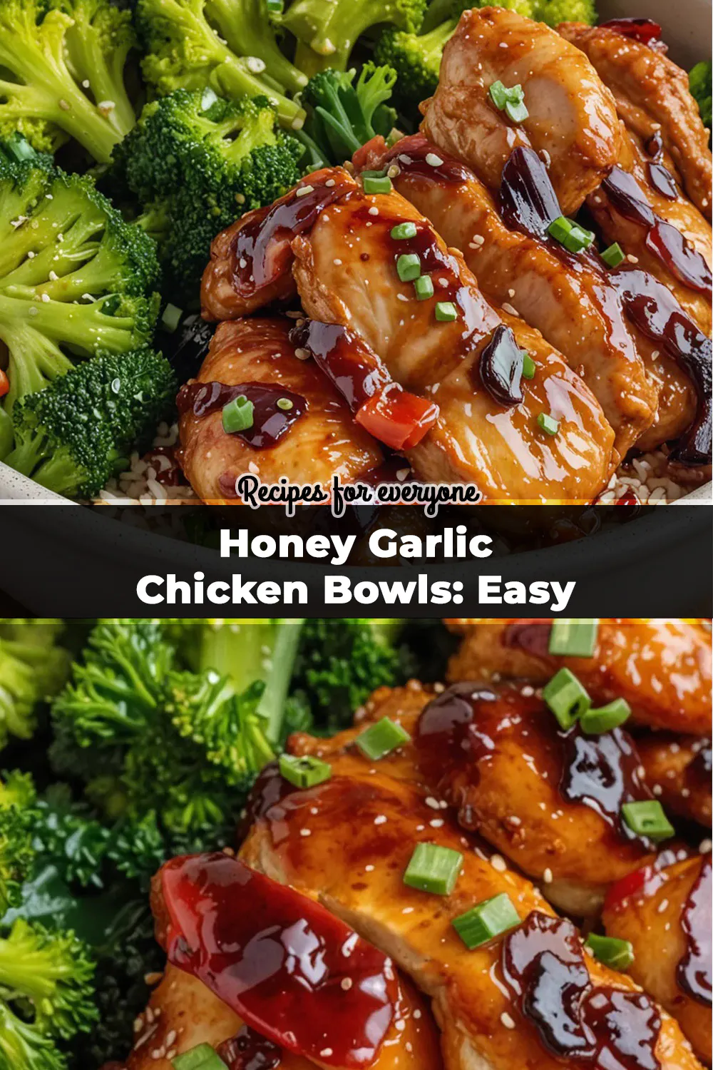 Honey Garlic Chicken Bowls: Easy 15-Minute Dinner Recipe