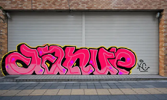 Graffiti artwork by danup