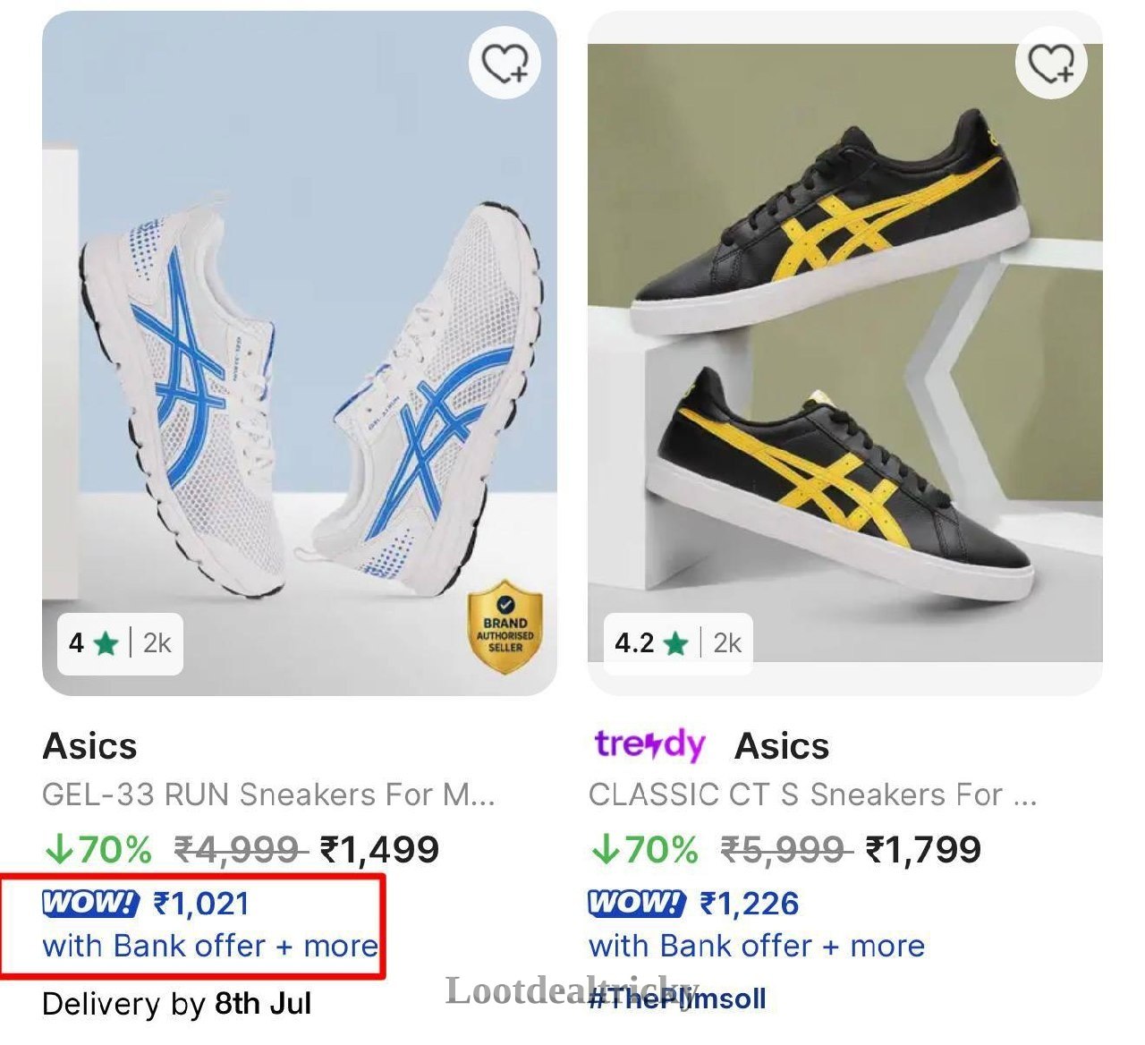 Asics Fkrt Cc – Great Loot Offer