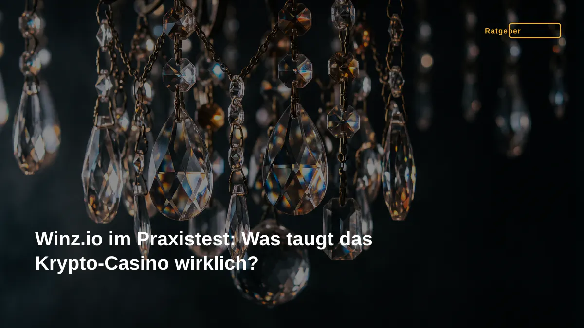 Winz.io im Praxistest: Was taugt das Krypto-Casino wirklich?