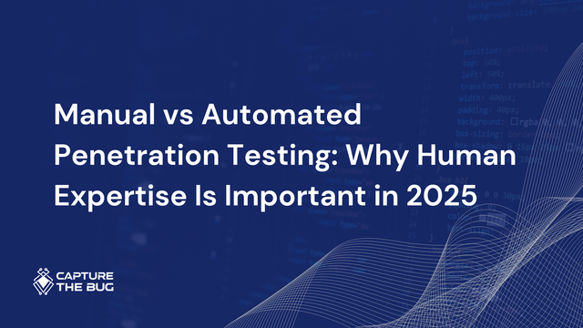 Capture Examples Humans Testing Capture The Bug | Manual vs Automated Penetration Testing: Why Human ...