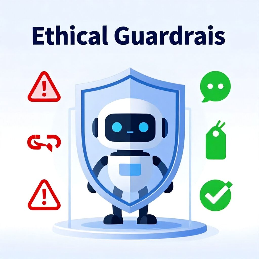 Concept illustration: Implementing Ethical AI Guardrails in Content Repurposing